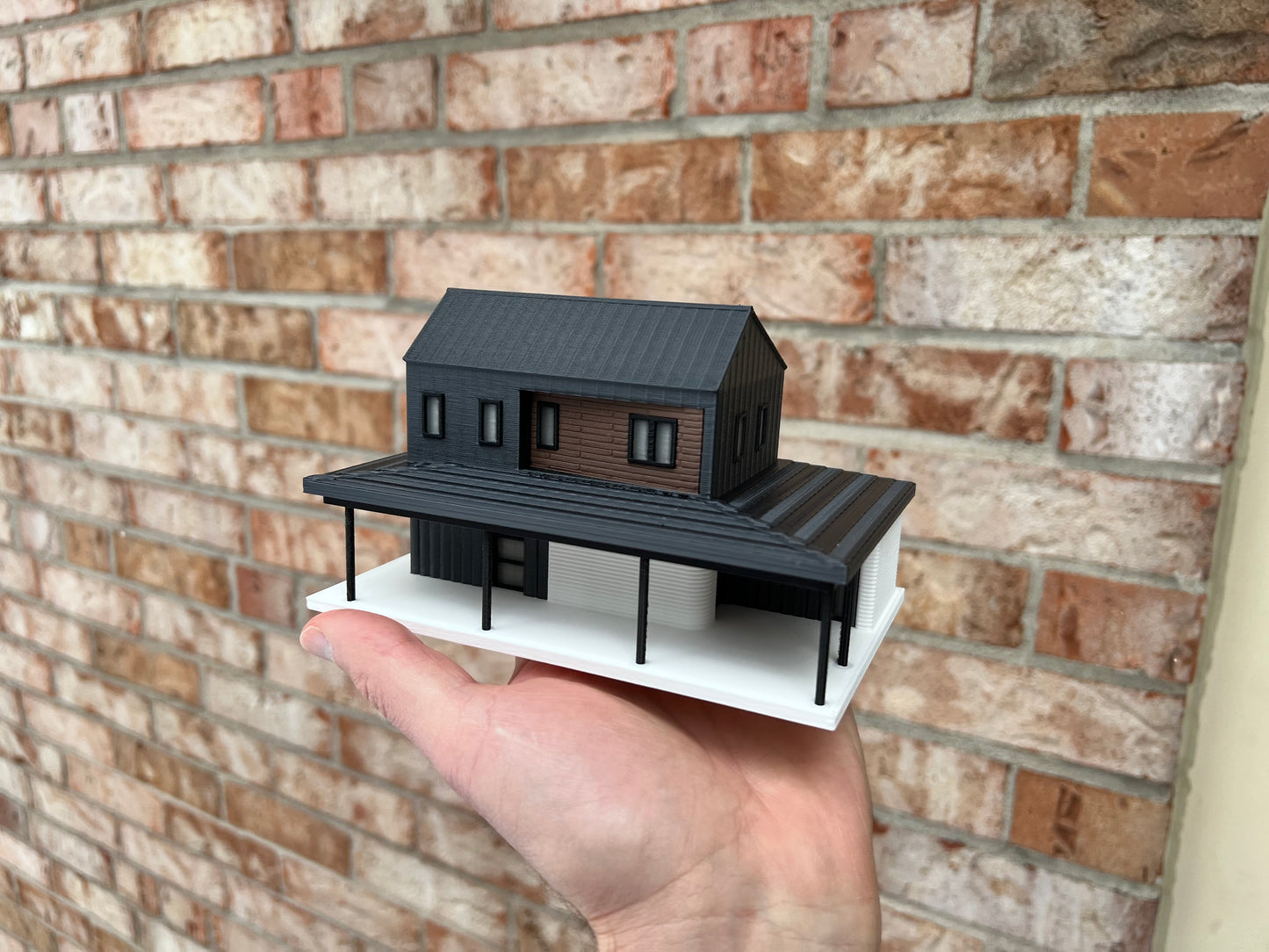 Custom Model of Your Small House, Scale Model Home or Office Building, Realtor Closing Gift, Fast Delivery, Optional Lighting