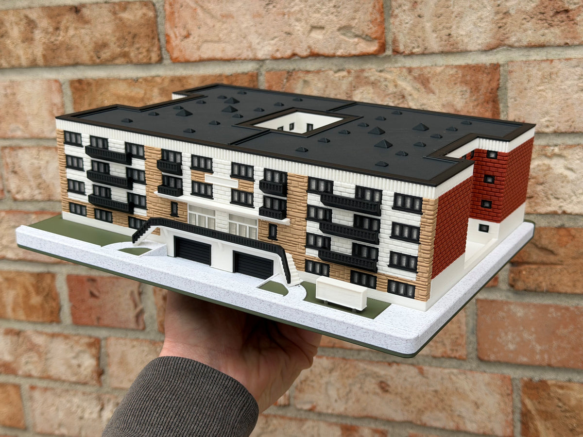 Custom Commercial Building Model